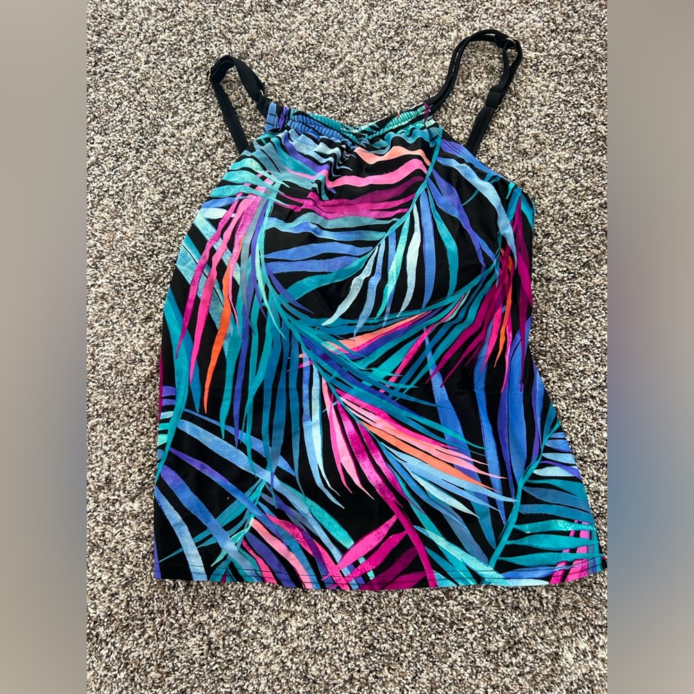 Maxine of Hollywood Bathing Suit Top Size L